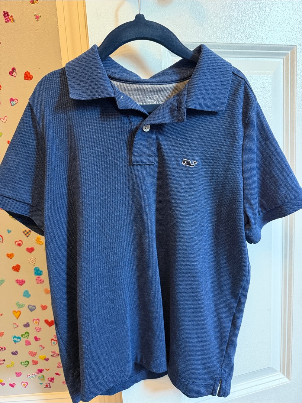 Vineyard Vines Navy Blue Boys' Short-Sleeve Polo